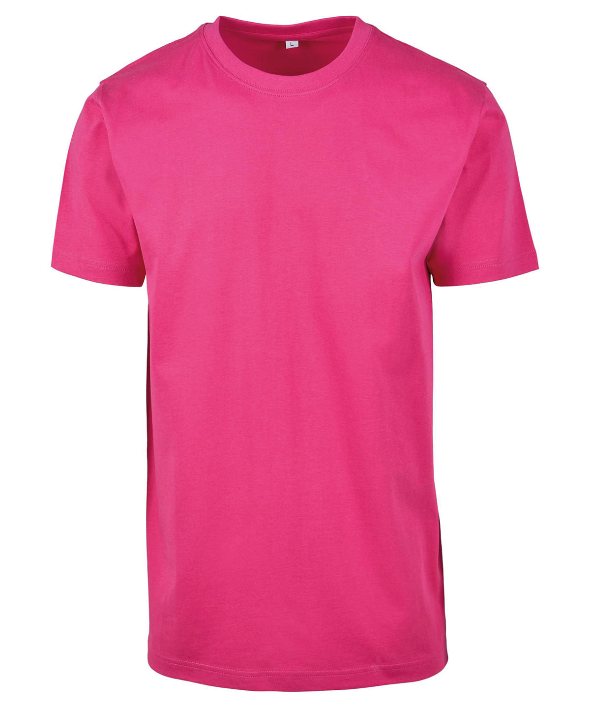 T-Shirts - T-shirt Round-Neck – En klassisk allroundare Hibiskus Pink S