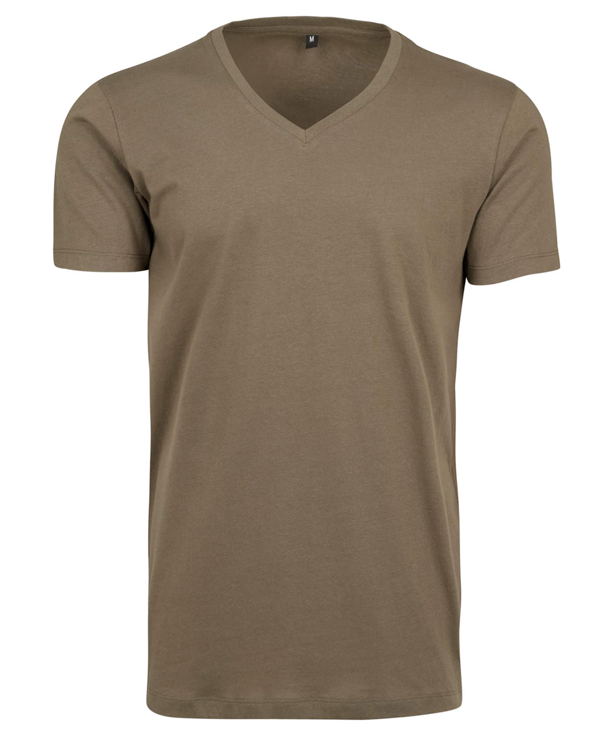 T-Shirts - Light T-shirt V-neck – Enkel stil och komfort Olive