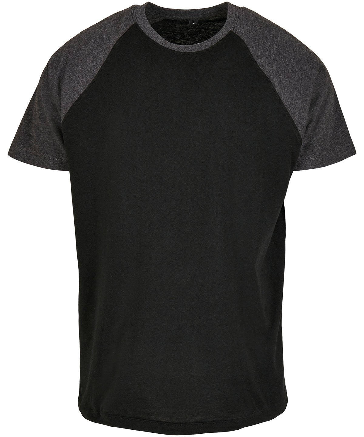 T-Shirts - Raglan Contrast Tee – Stil och komfort i en modern design Black Charcoal