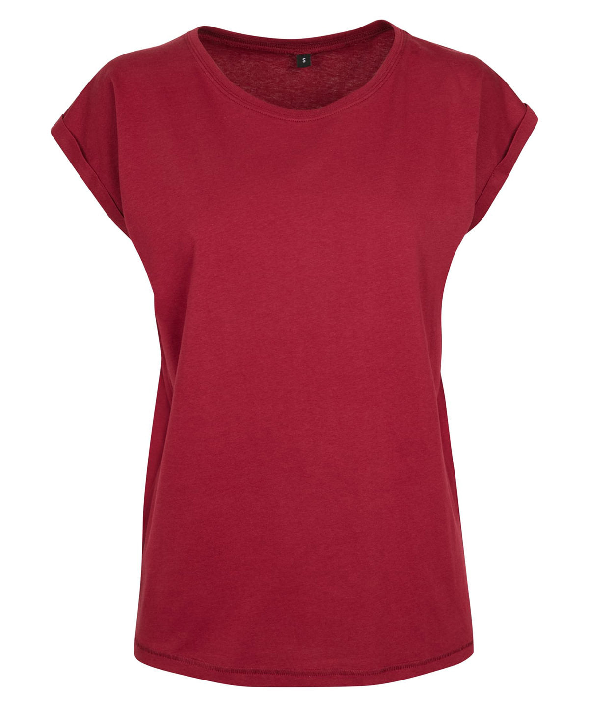 T-Shirts - Women's Extended Shoulder Tee Burgundy XS