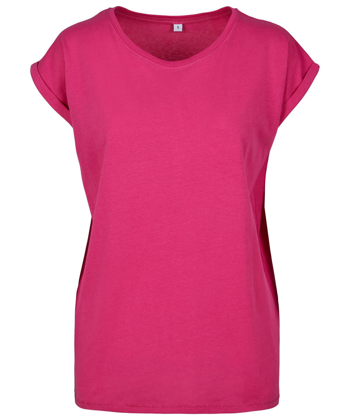 T-Shirts - Women's Extended Shoulder Tee Hibiskus Pink XS