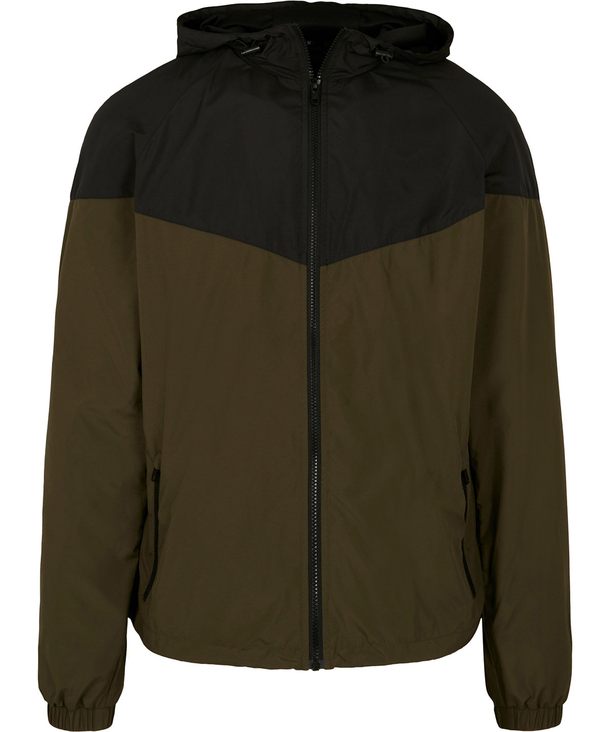 Jackets - T-shirt med sportig passform Dark Olive Black