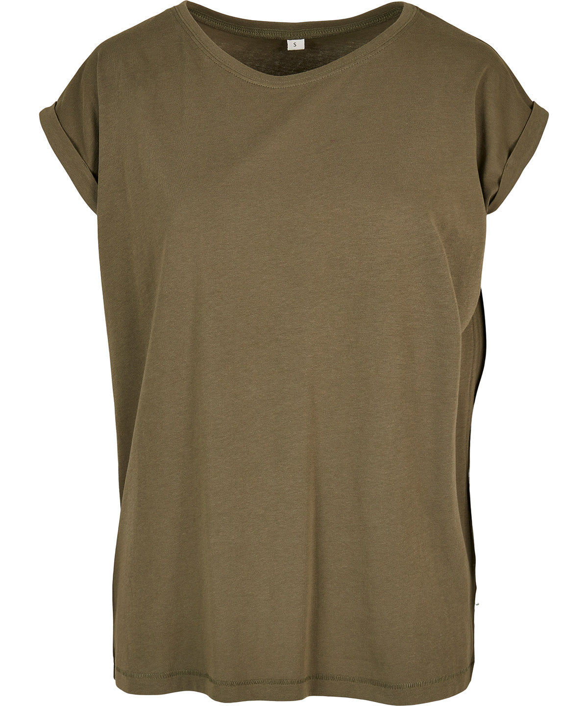 T-Shirts - Kort hoodie med kamouflagemönster Olive