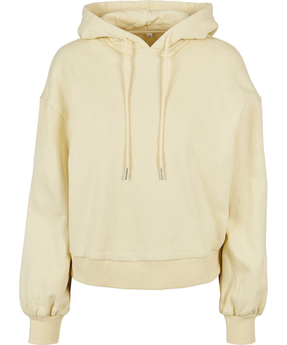 Hoodies - Långärmad t-shirt med muddribbing Soft Yellow