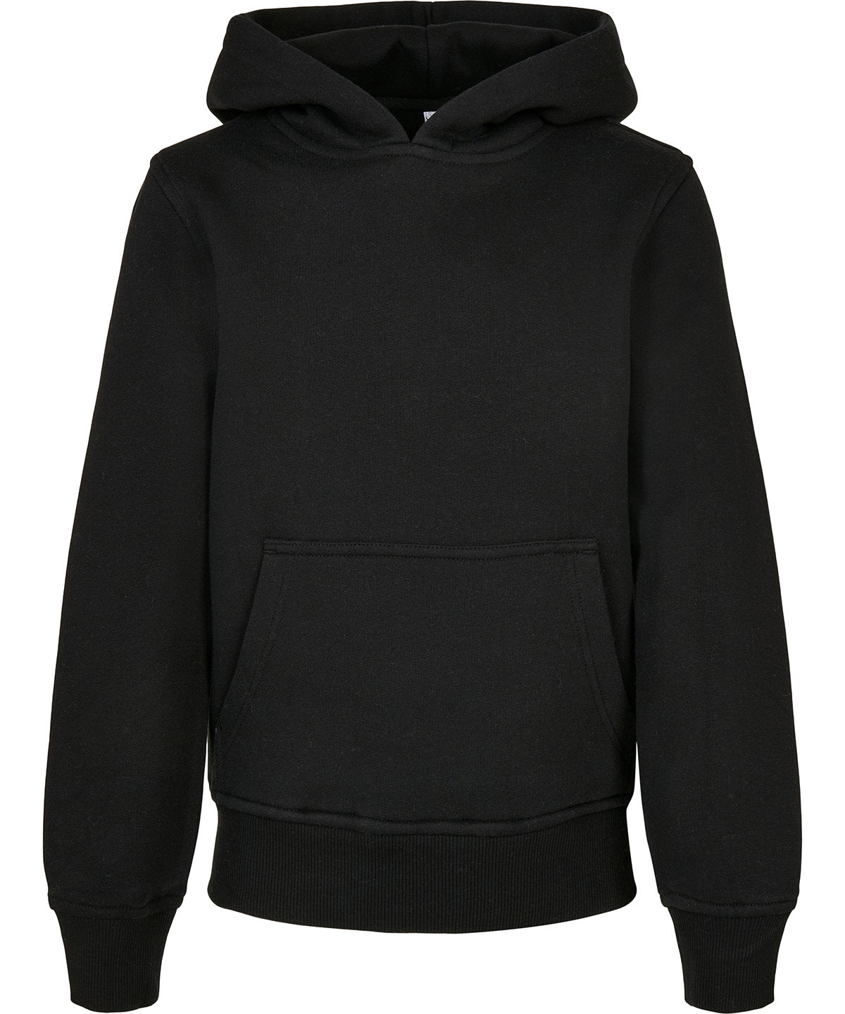 Hoodies - Raglan sweatshirt med crew neck Black