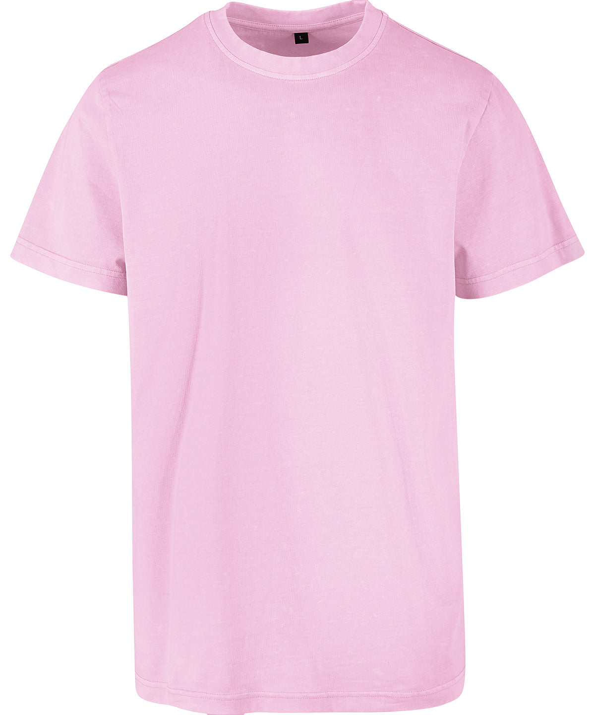 T-Shirts - Hoodie med dragkedja och ribbad midja Soft Pink