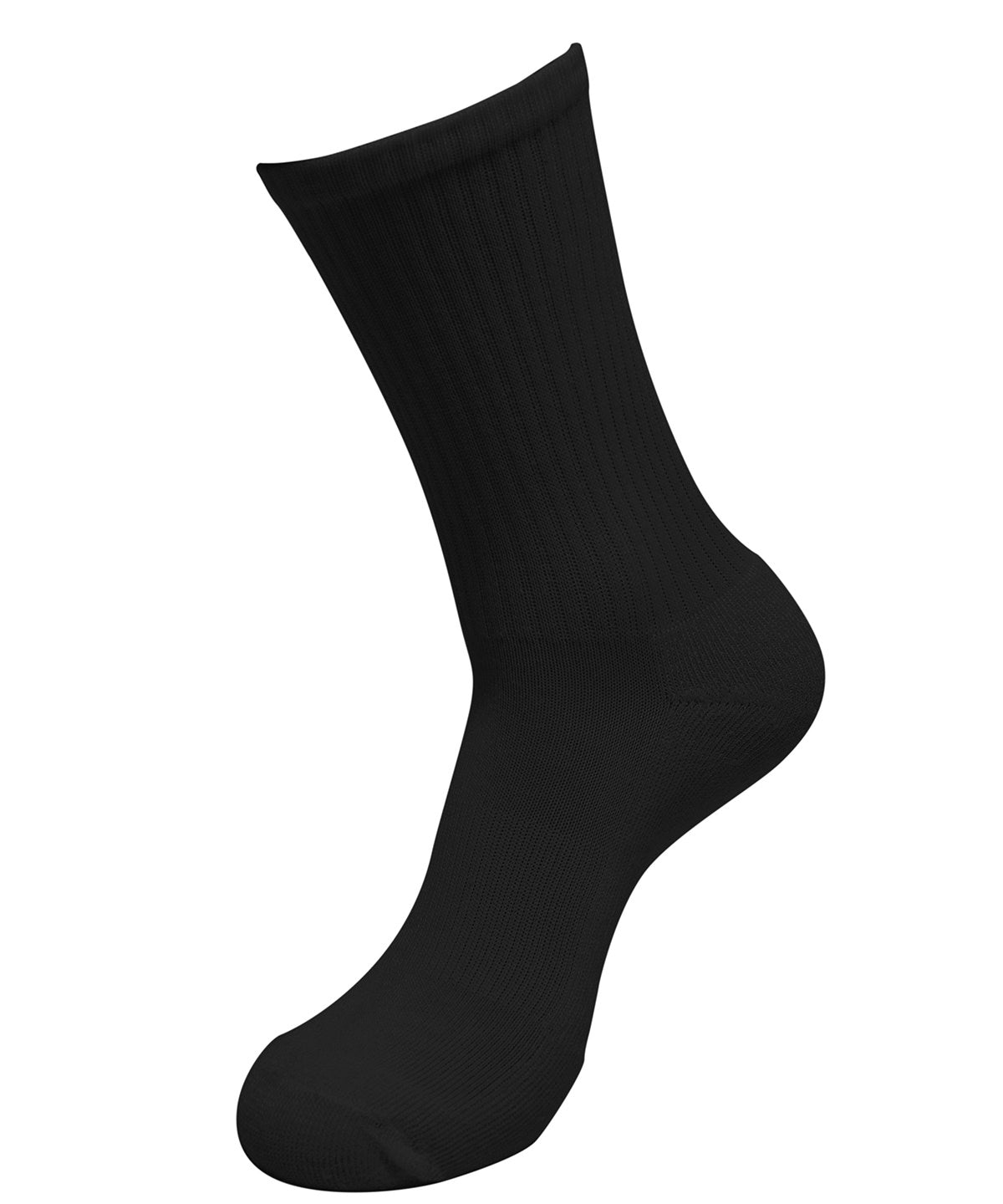 Socks - Croppad tröja med trendig passform Black