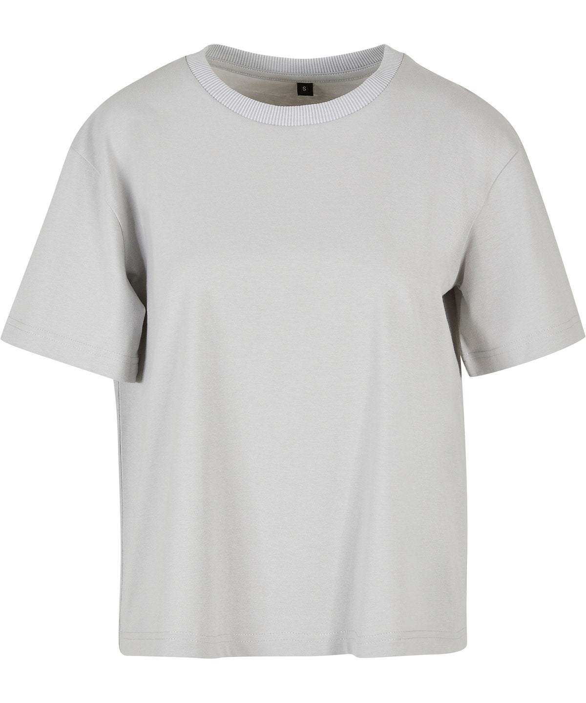 T-Shirts - Oversized t-shirt för dam – komfort i fokus Light Asphalt XS