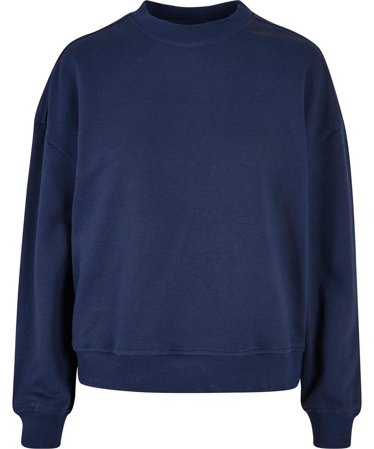 Sweatshirts - Bekväm och Stilren Damtröja med Rund Hals Light Navy