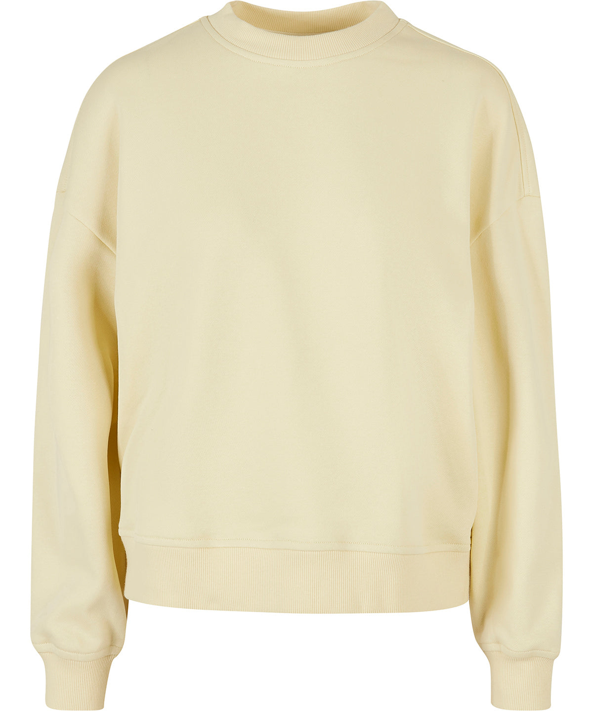 Sweatshirts - Bekväm och Stilren Damtröja med Rund Hals Soft Yellow