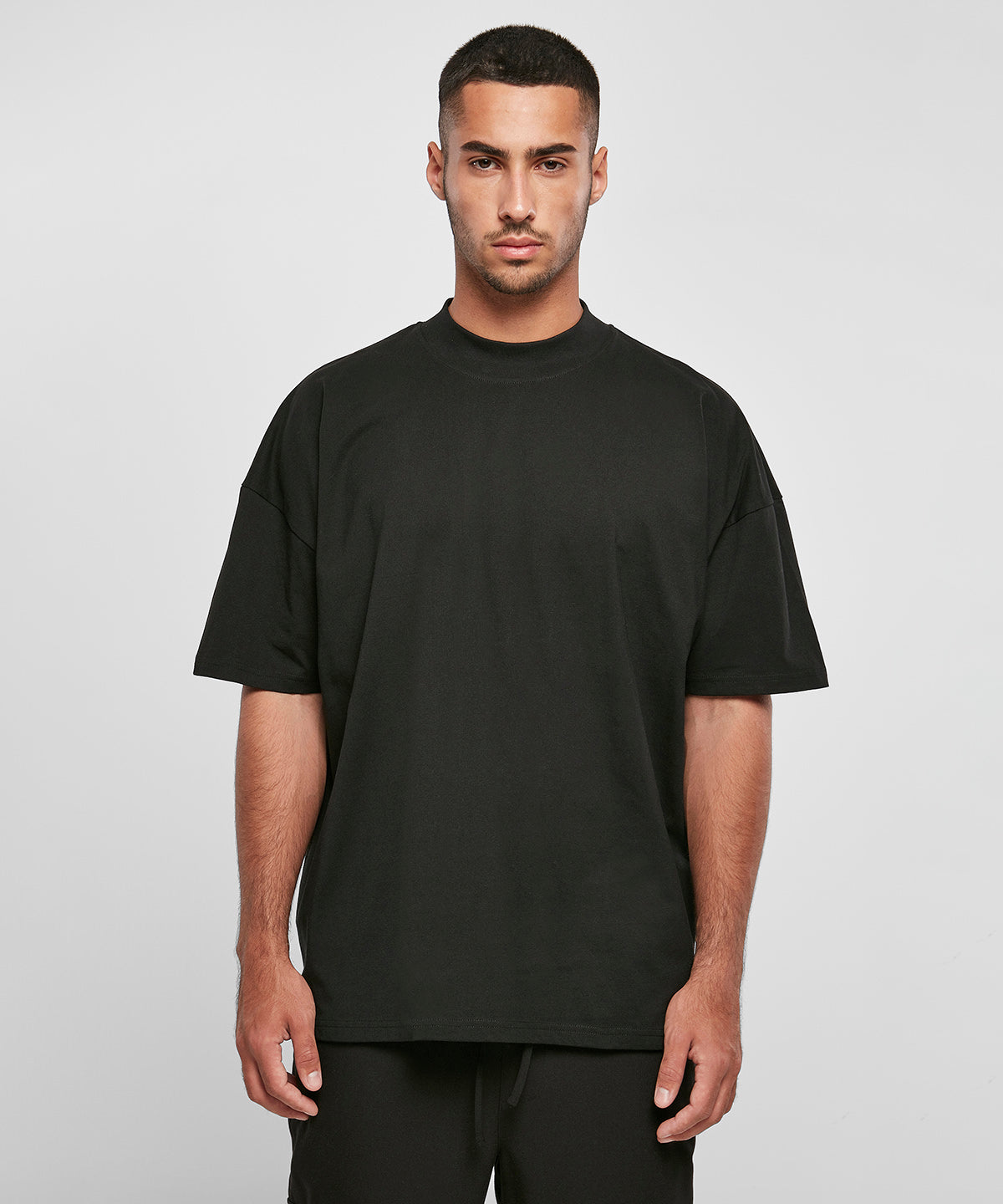 T-Shirts - Oversized mock neck t-shirt – unik passform