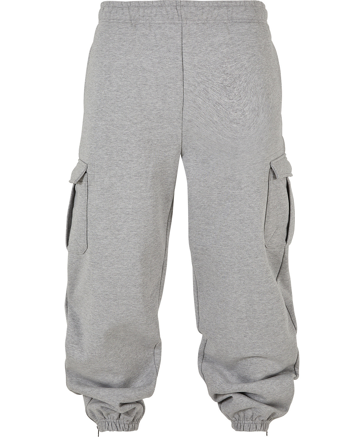 Sweatpants - Cargo sweatpants med 90-talsstil Heather Grey