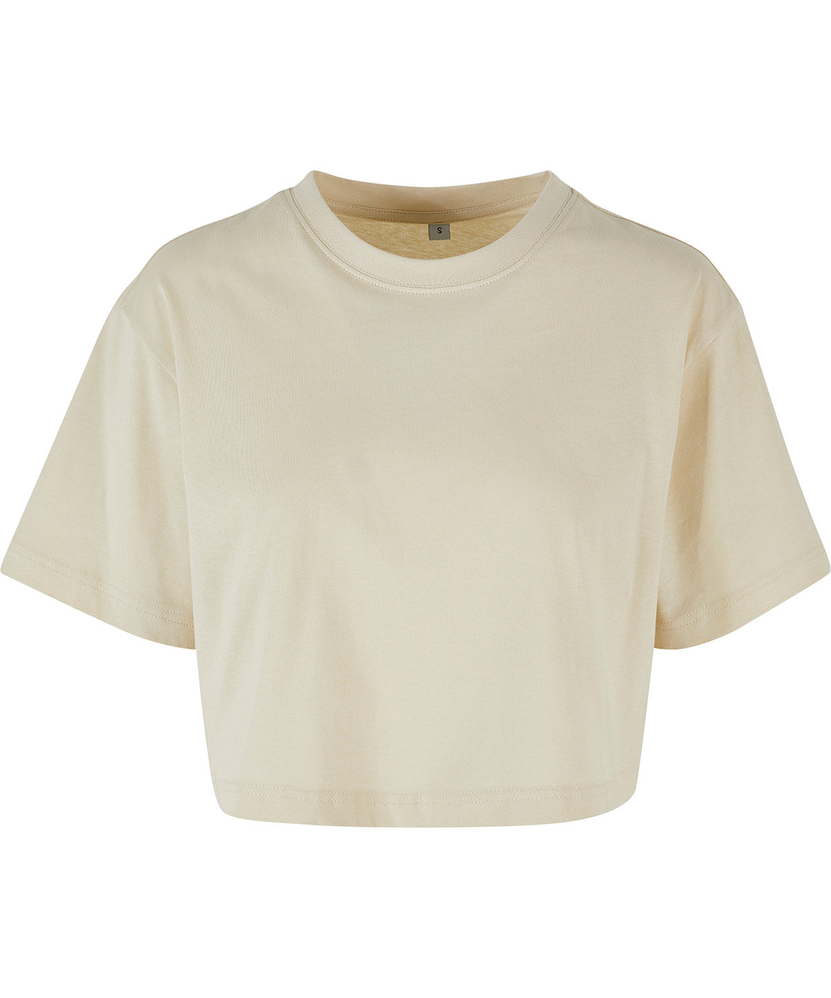 T-Shirts - Oversized t-shirt för dam Sand