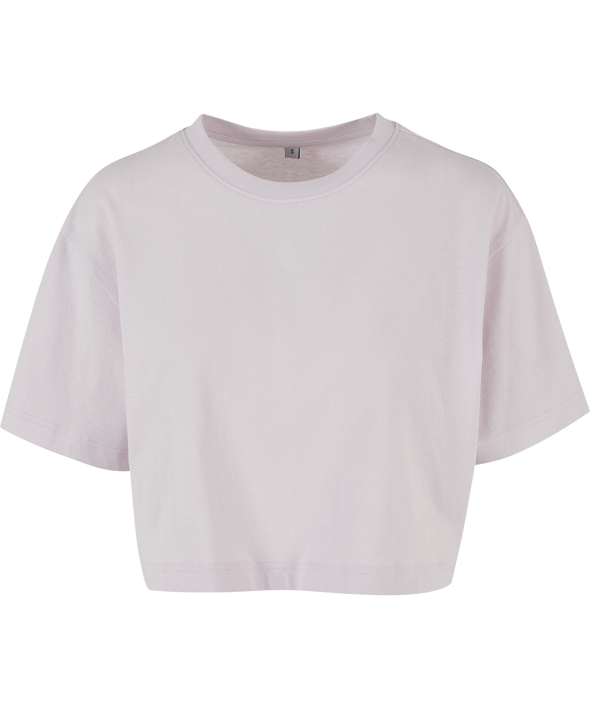 T-Shirts - Oversized t-shirt för dam Soft Lilac