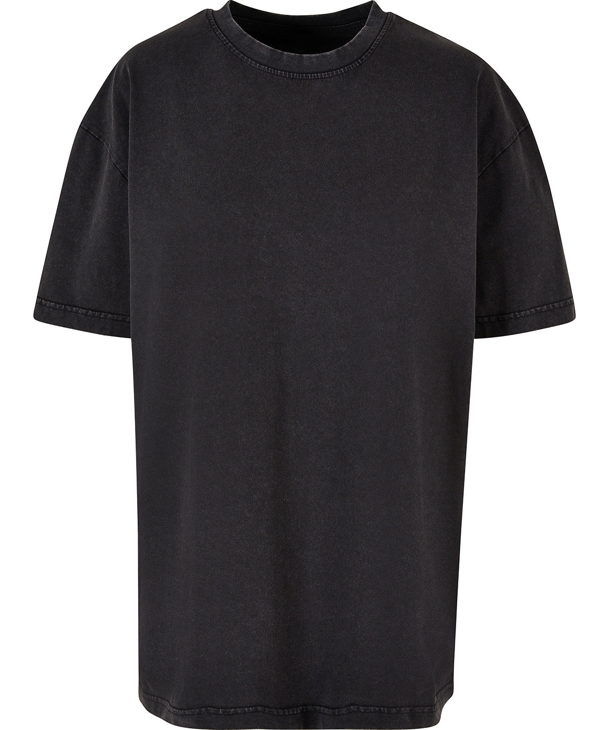 T-Shirts - Oversized acid wash t-shirt Black