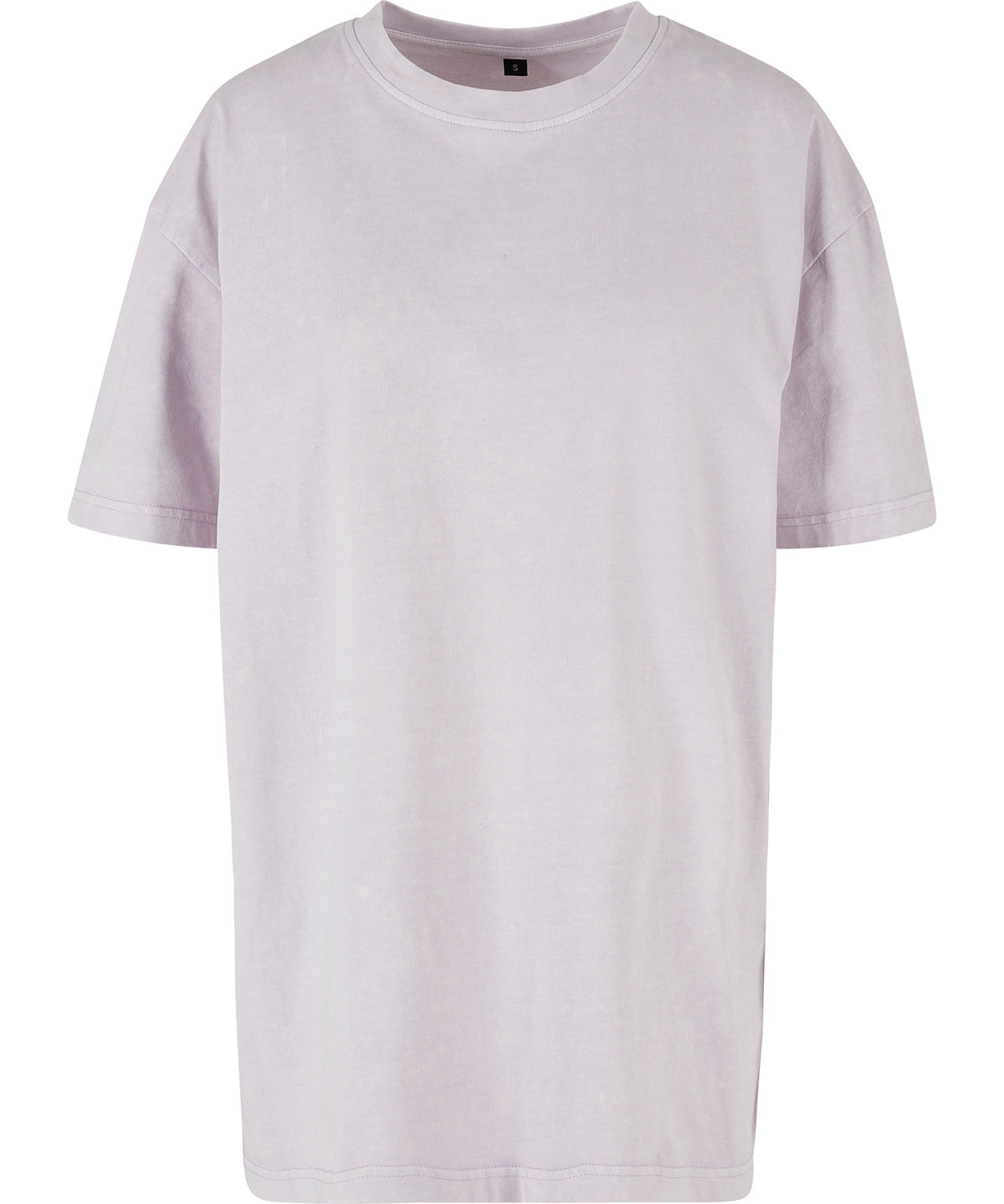 T-Shirts - Oversized acid wash t-shirt Soft Lilac