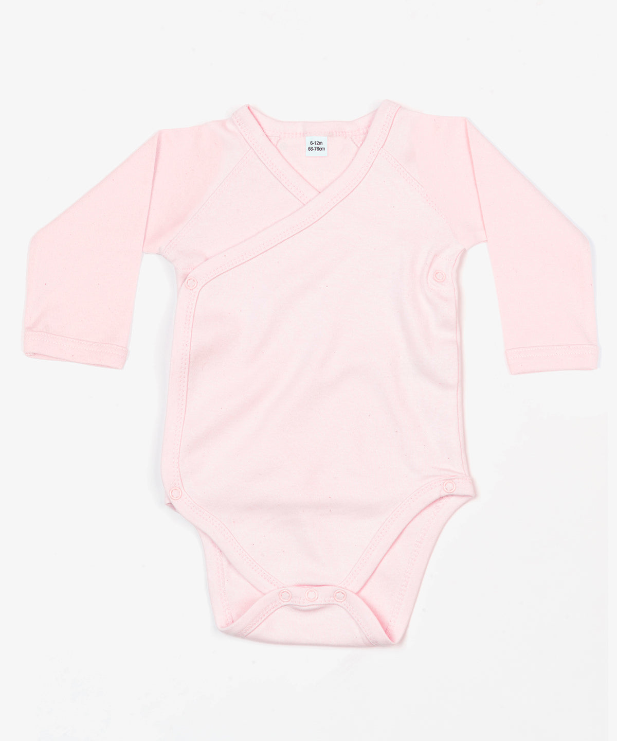 Bodysuits - Långärmad Kimono-Body för Spädbarn Powder Pink