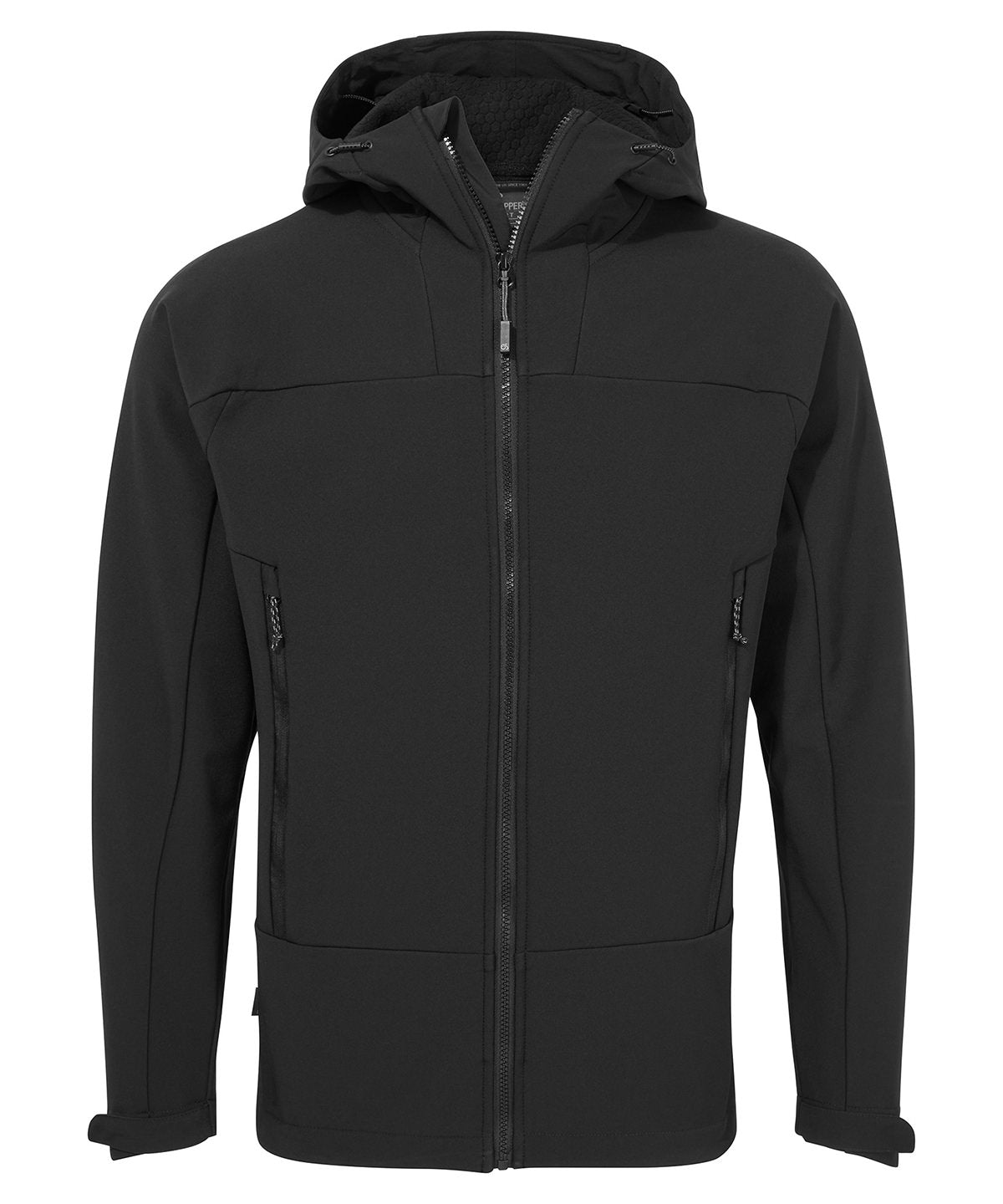 Softshells - Expert Active Hooded Softshell-jacka för Herrar Black