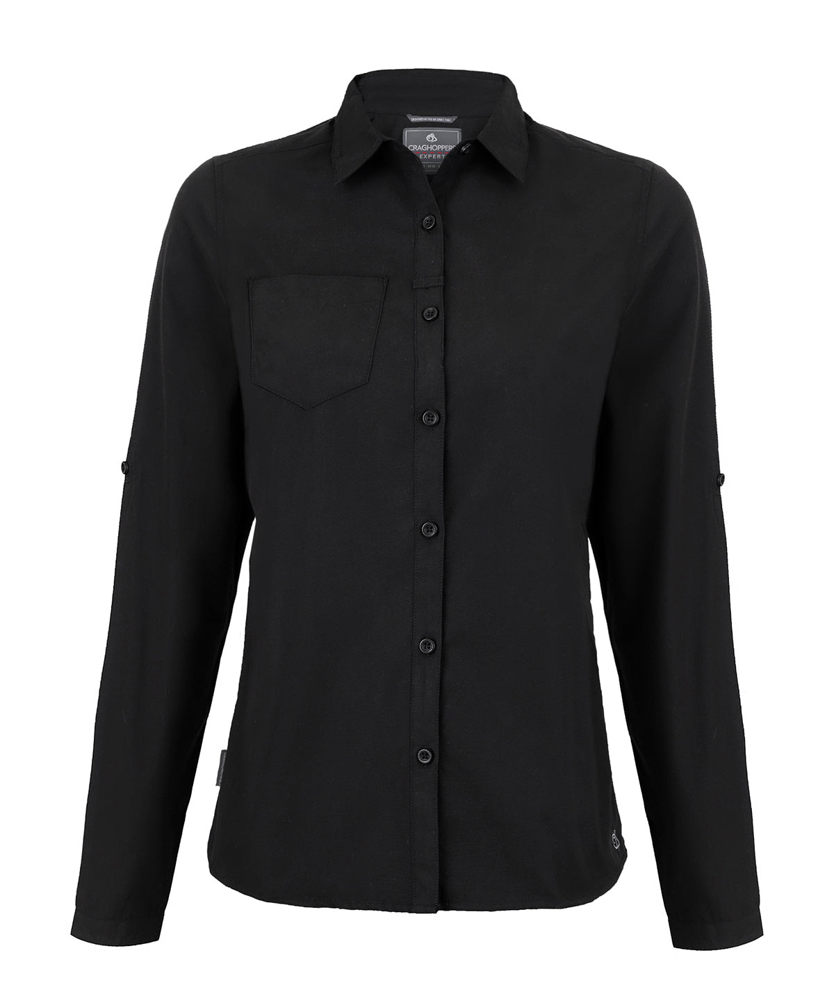 Shirts - Expert dam Kiwi långärmad skjorta Black