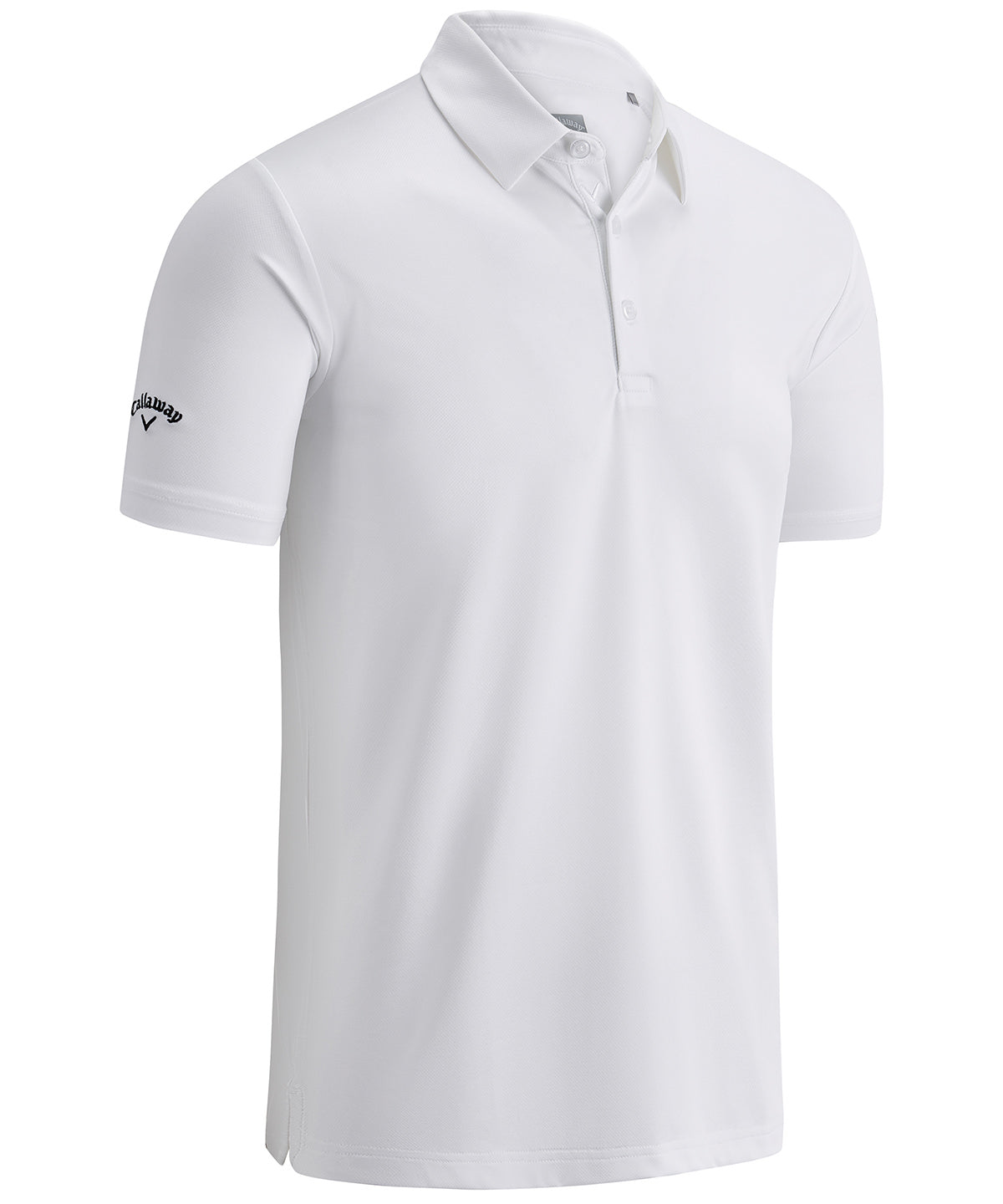 Polos - Swing Tech Solid Polo Bright White