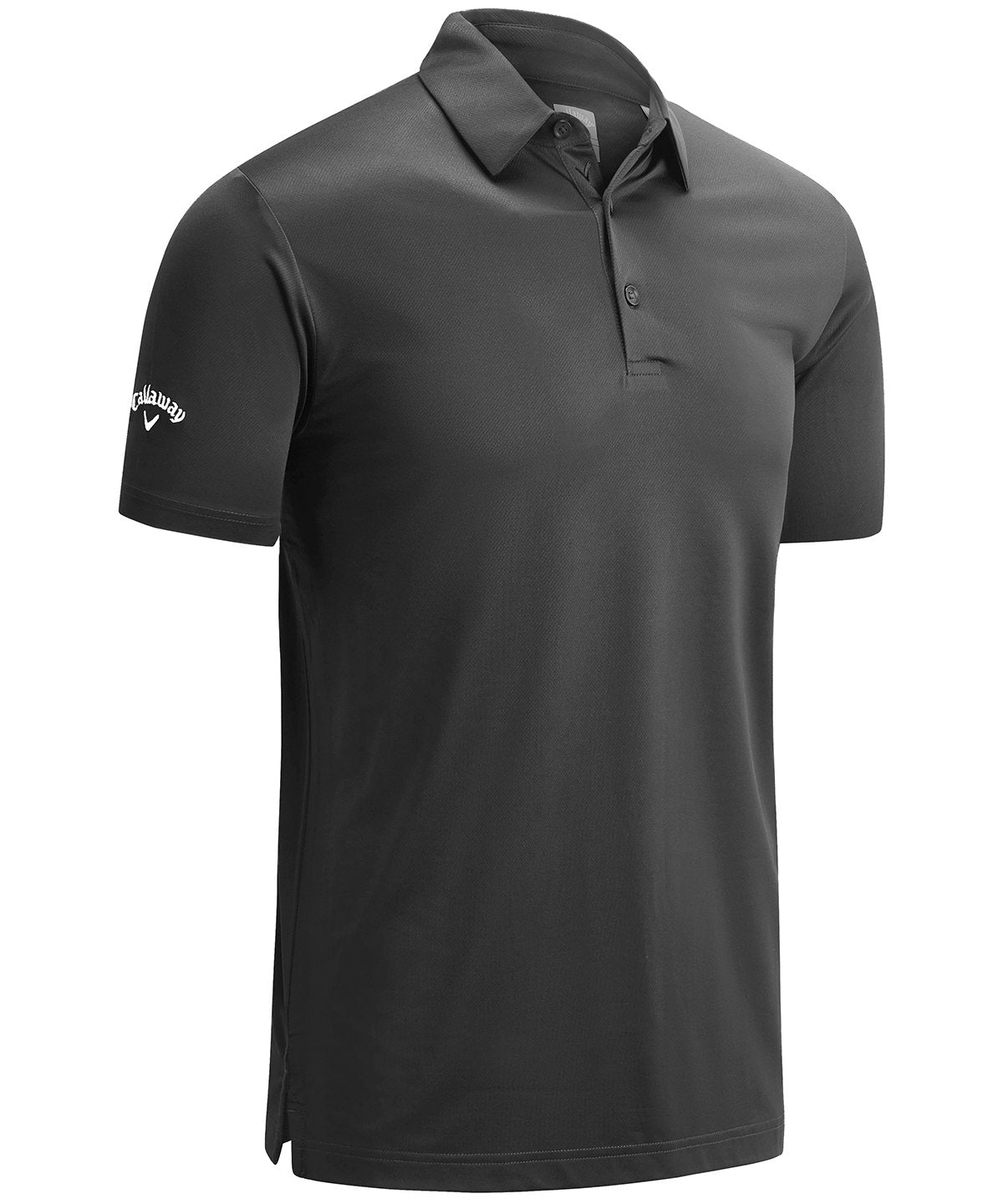 Polos - Swing Tech Solid Polo Grey Asphalt