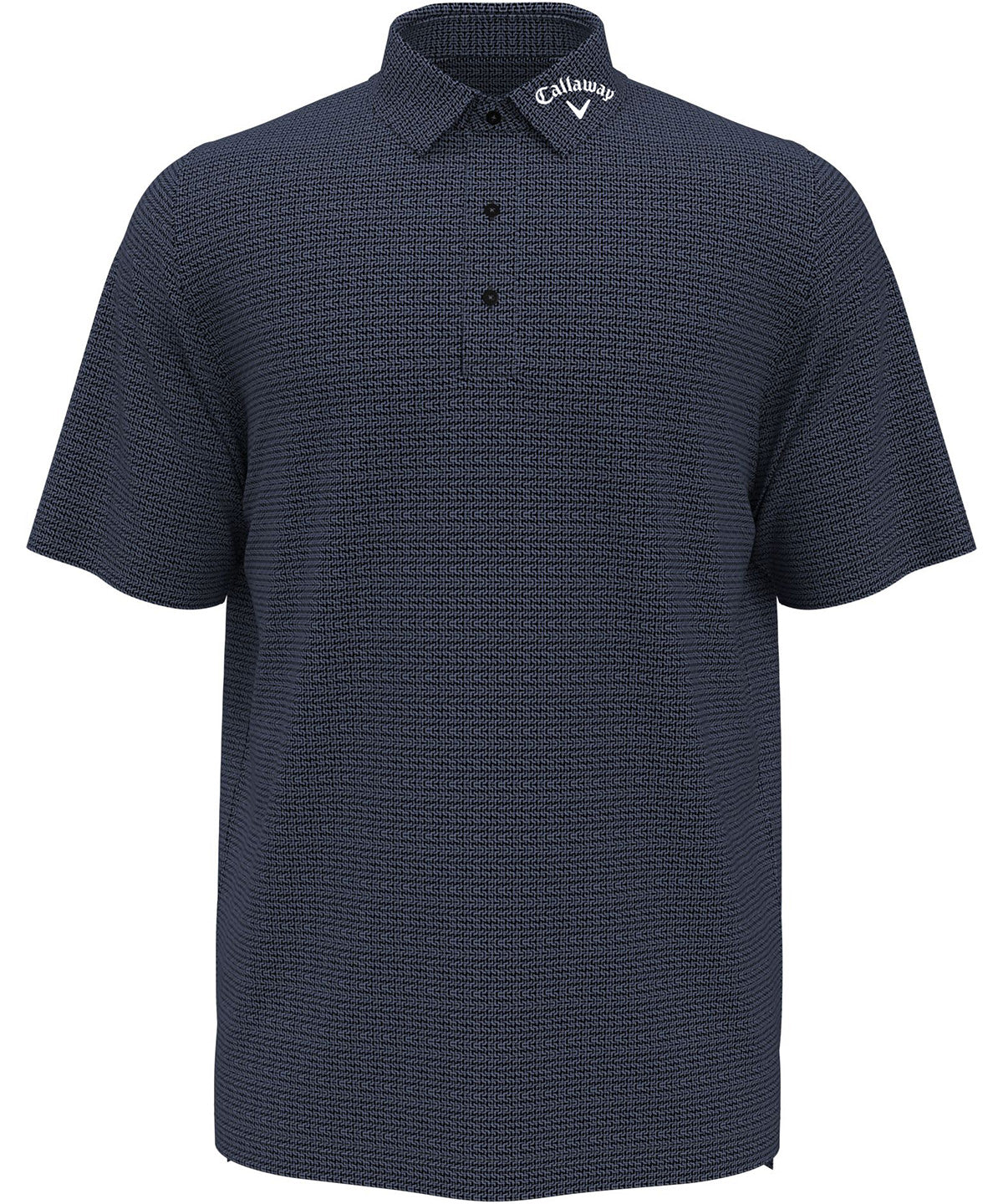 Polos - Klassisk jacquard polo Caviar