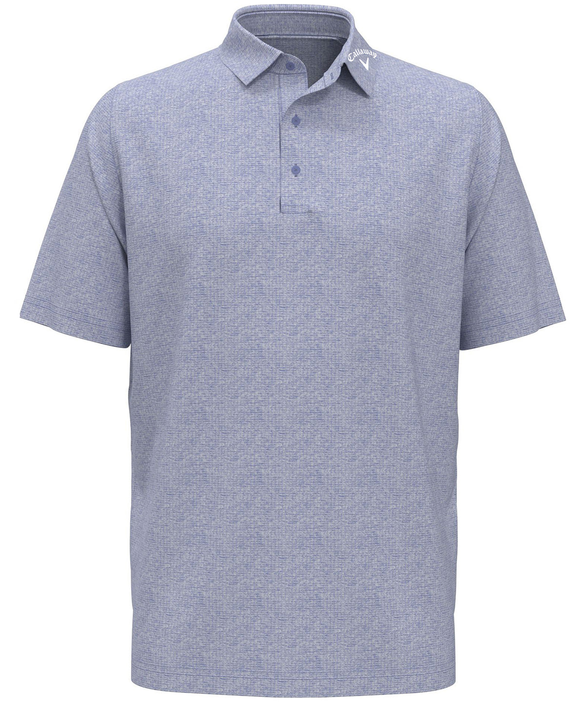 Polos - Klassisk jacquard polo Chambray