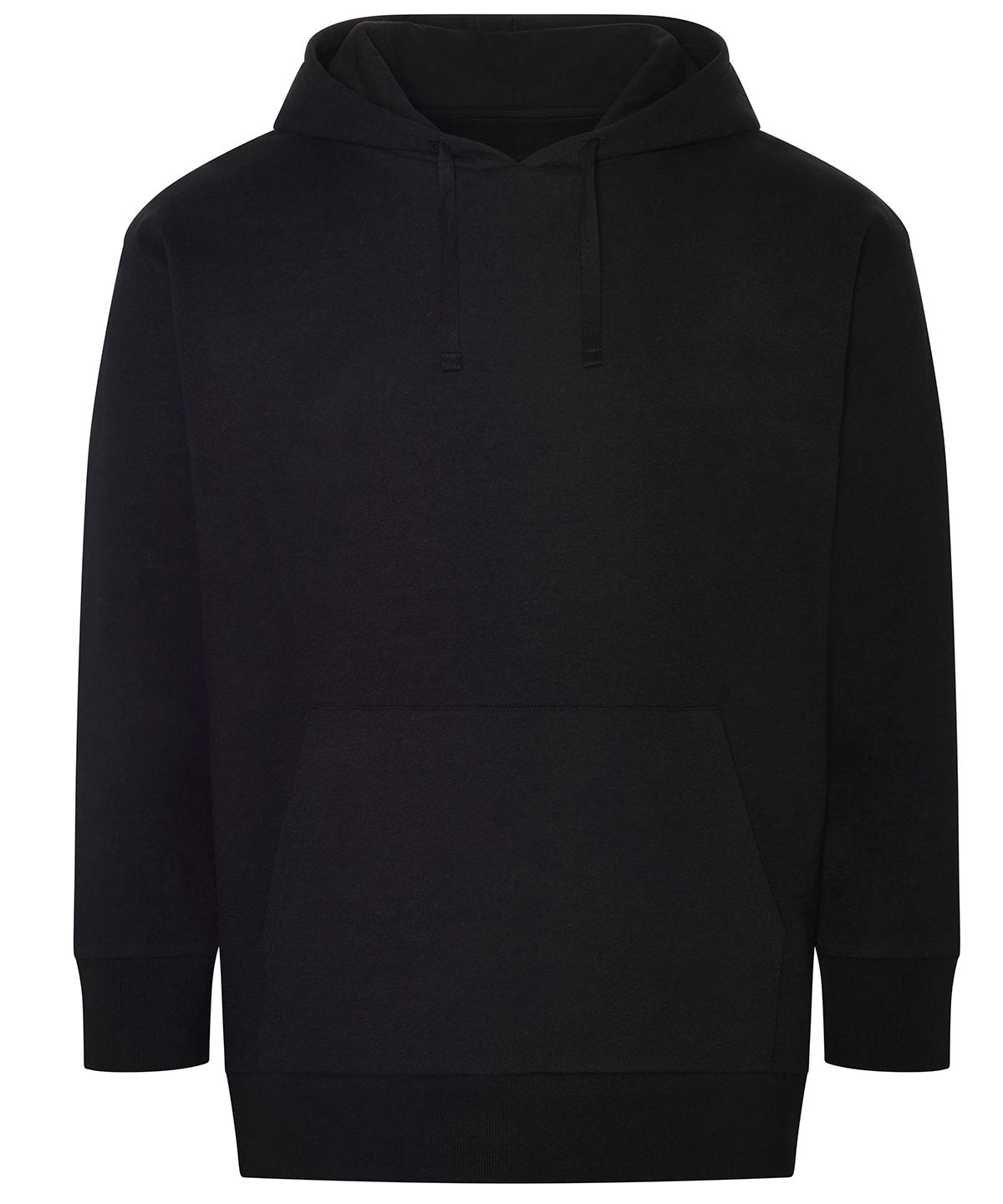 Hoodies - Hoodie i återvunnet material Black