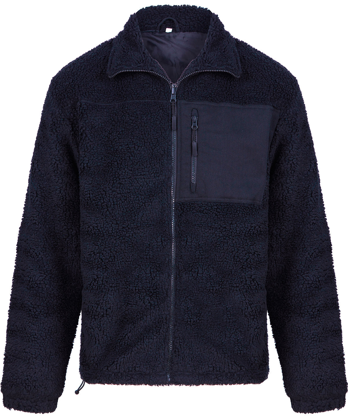 Fleece - Sherpa fleecejacka Navy