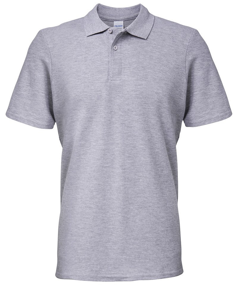 Polos - Mjuk och Stilren Pikétröja för Herrar Ringspun Sport Grey