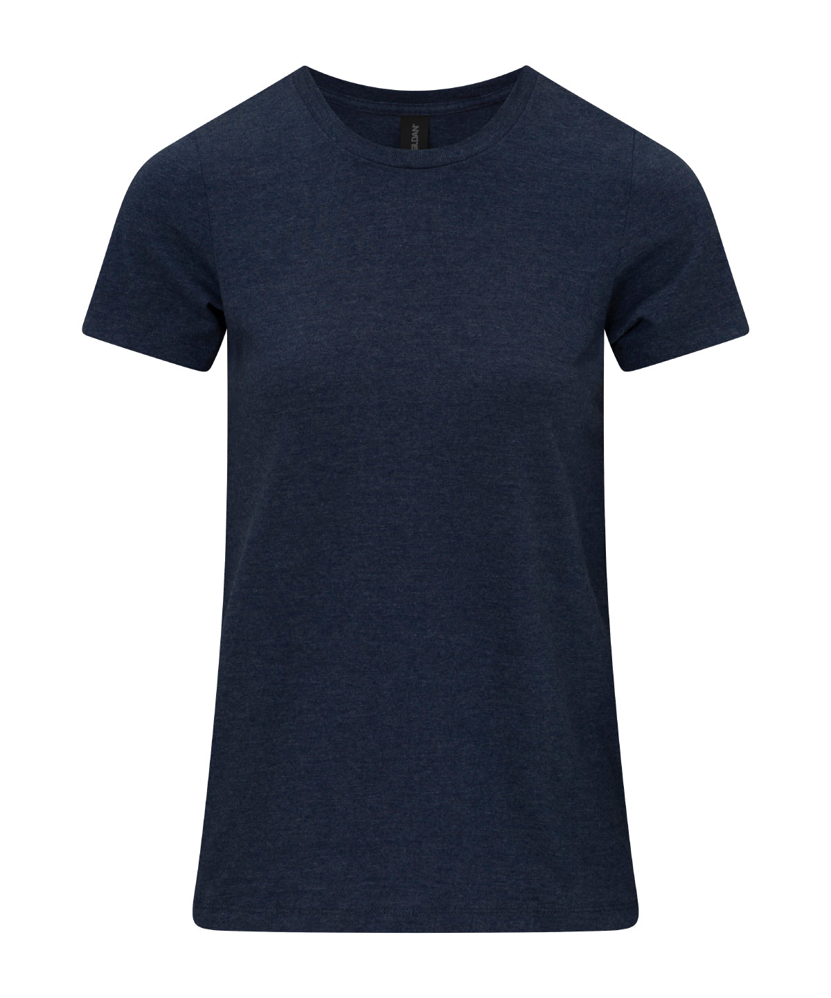 T-Shirts - Mjuk och Hållbar Damlinne i CVC-material Navy Mist