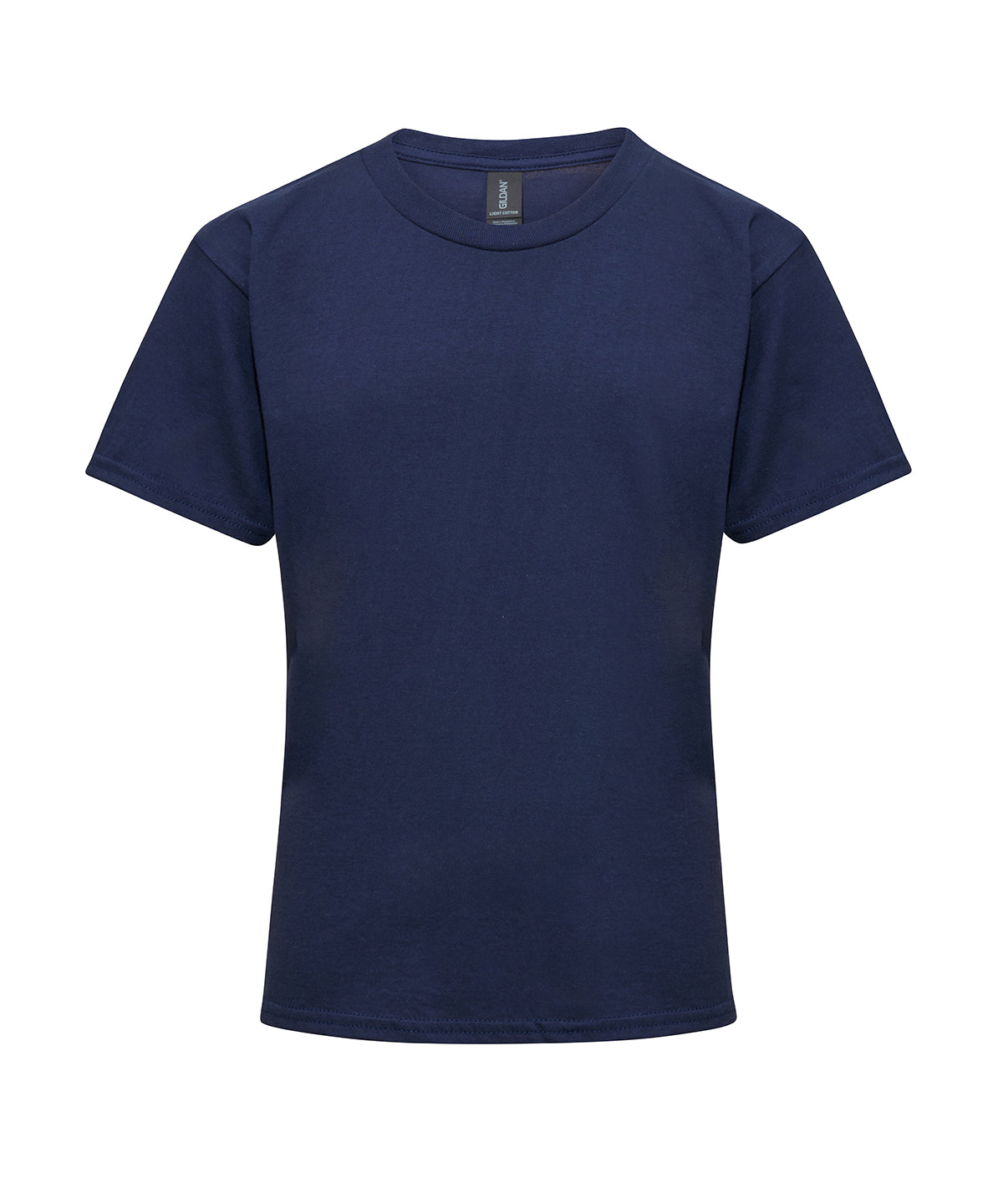 T-Shirts - Ungdoms-t-shirt i Lätt Bomull Navy