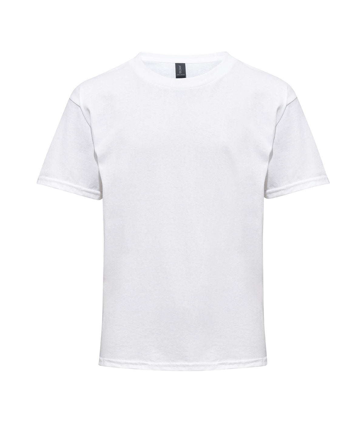 T-Shirts - Ungdoms-t-shirt i Lätt Bomull White