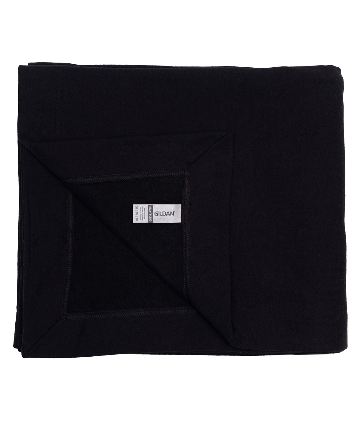 Blankets - Mysig och Hållbar Tung Blend Fleece Stadiumfilt Black One size