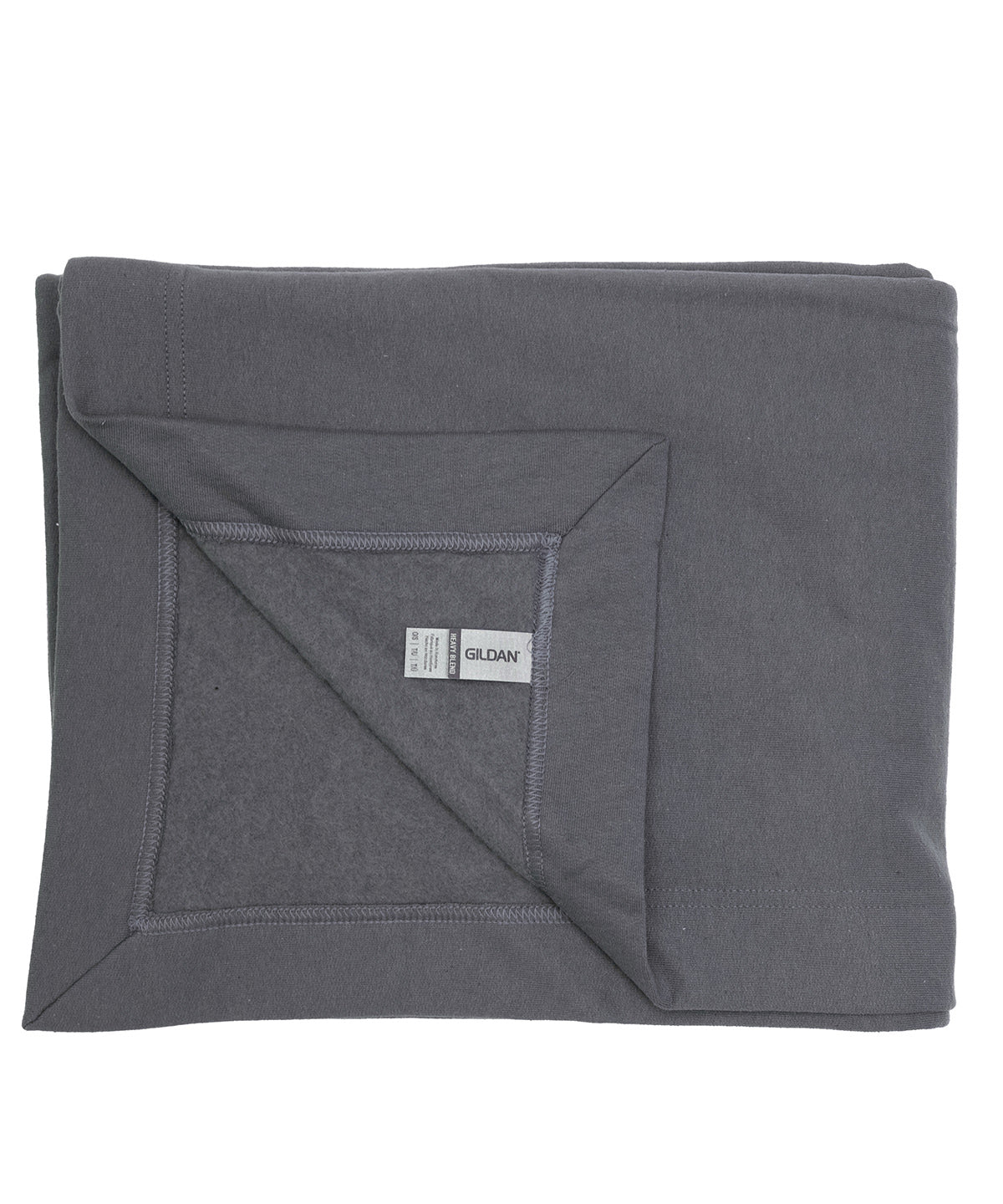 Blankets - Mysig och Hållbar Tung Blend Fleece Stadiumfilt Charcoal One size