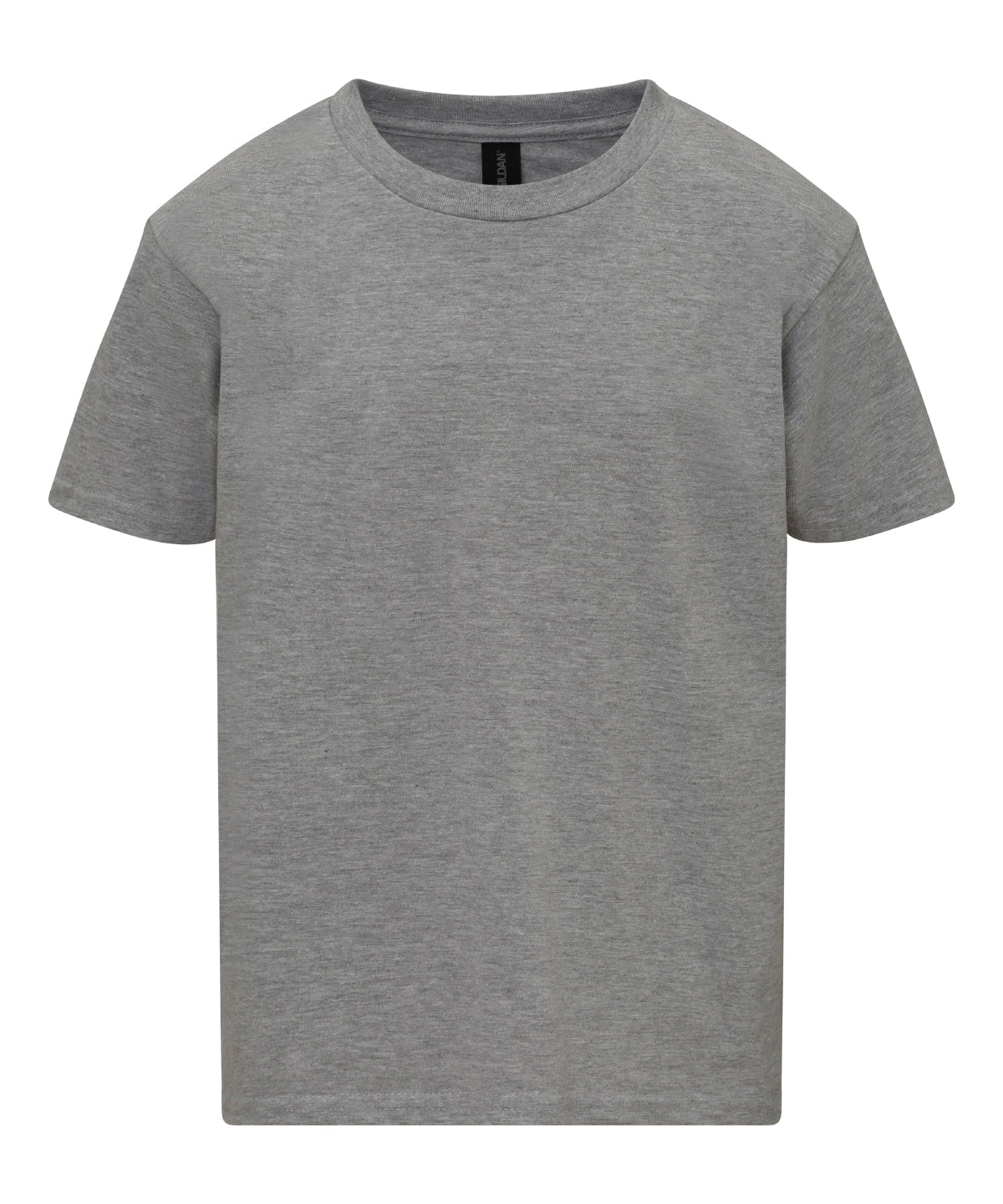 T-Shirts - Mjuk och Bekväm Ungdoms-T-shirt från Gildan Ringspun Sport Grey