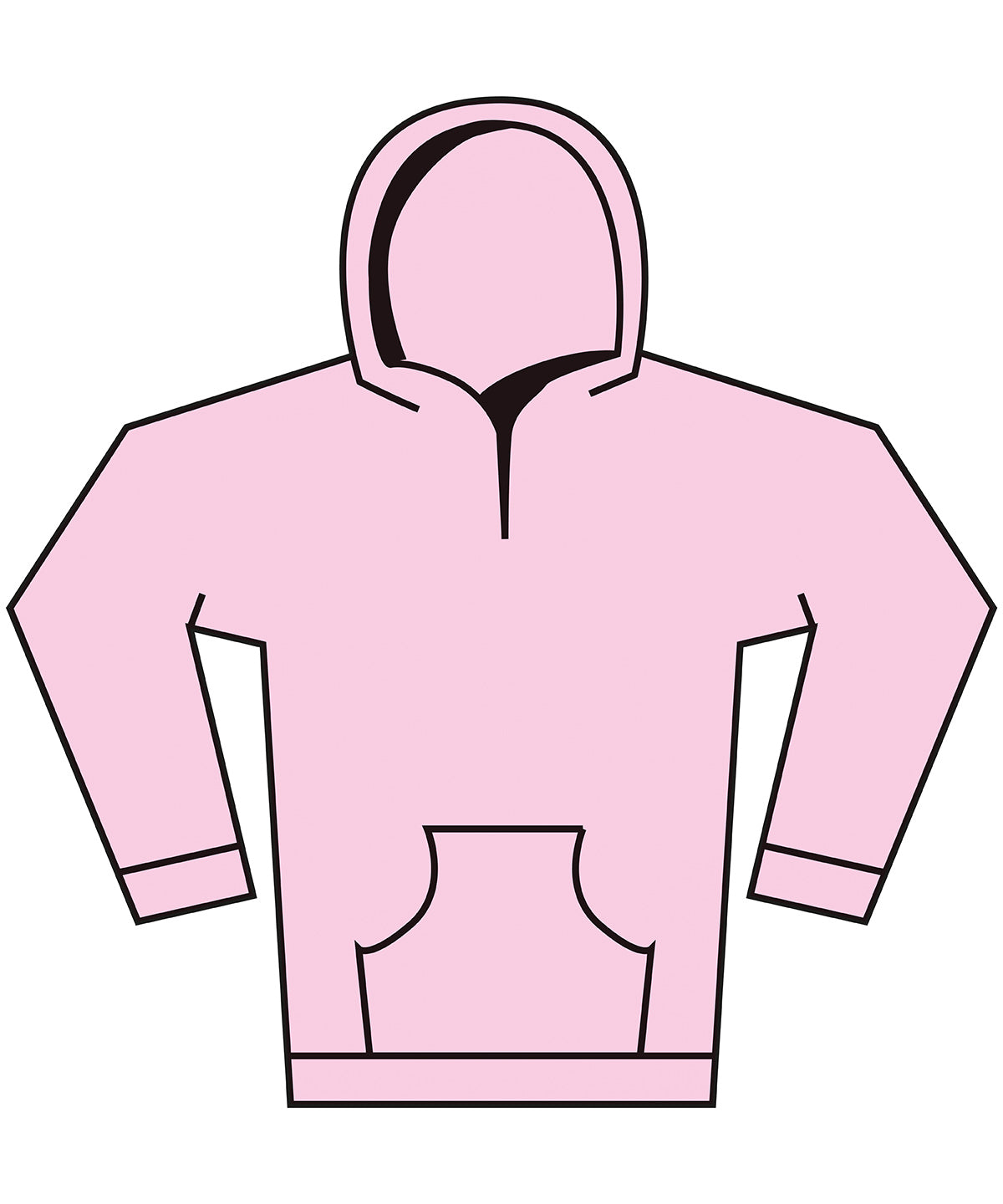 Hoodies - Mjuka och Stilrena Fleecehuvor för Ungdomar Light Pink