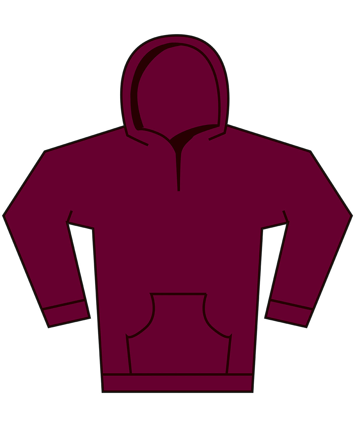 Hoodies - Mjuka och Stilrena Fleecehuvor för Ungdomar Maroon