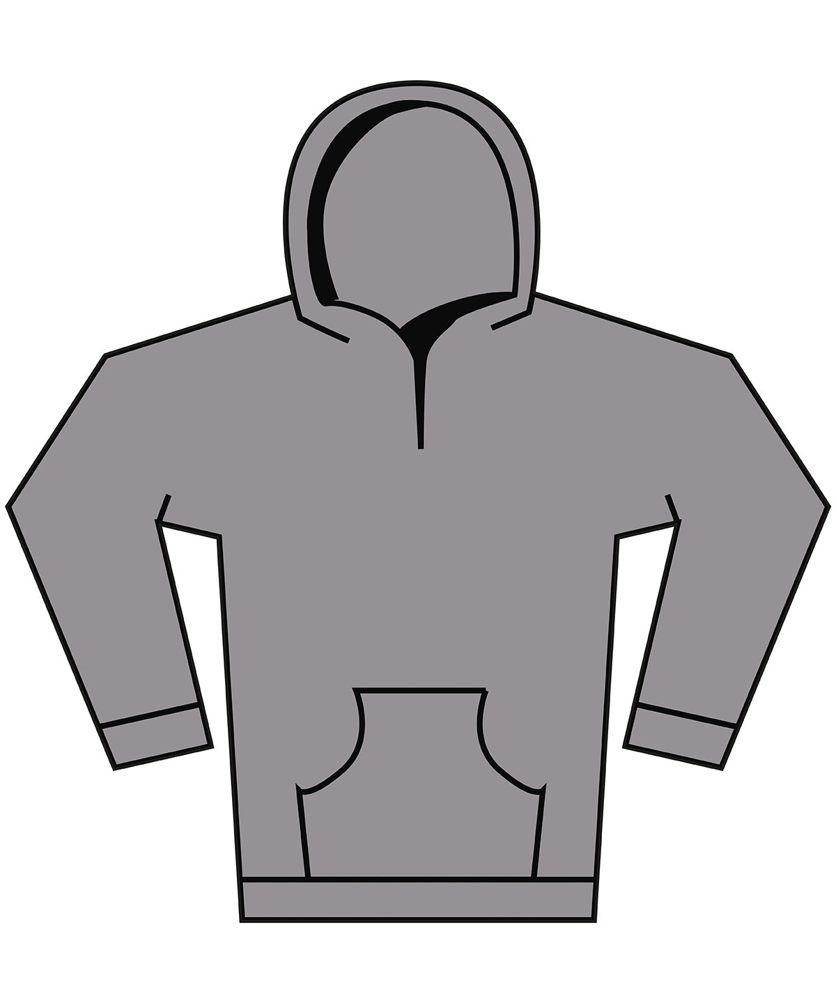 Hoodies - Mjuka och Stilrena Fleecehuvor för Ungdomar Ringspun Sport Grey