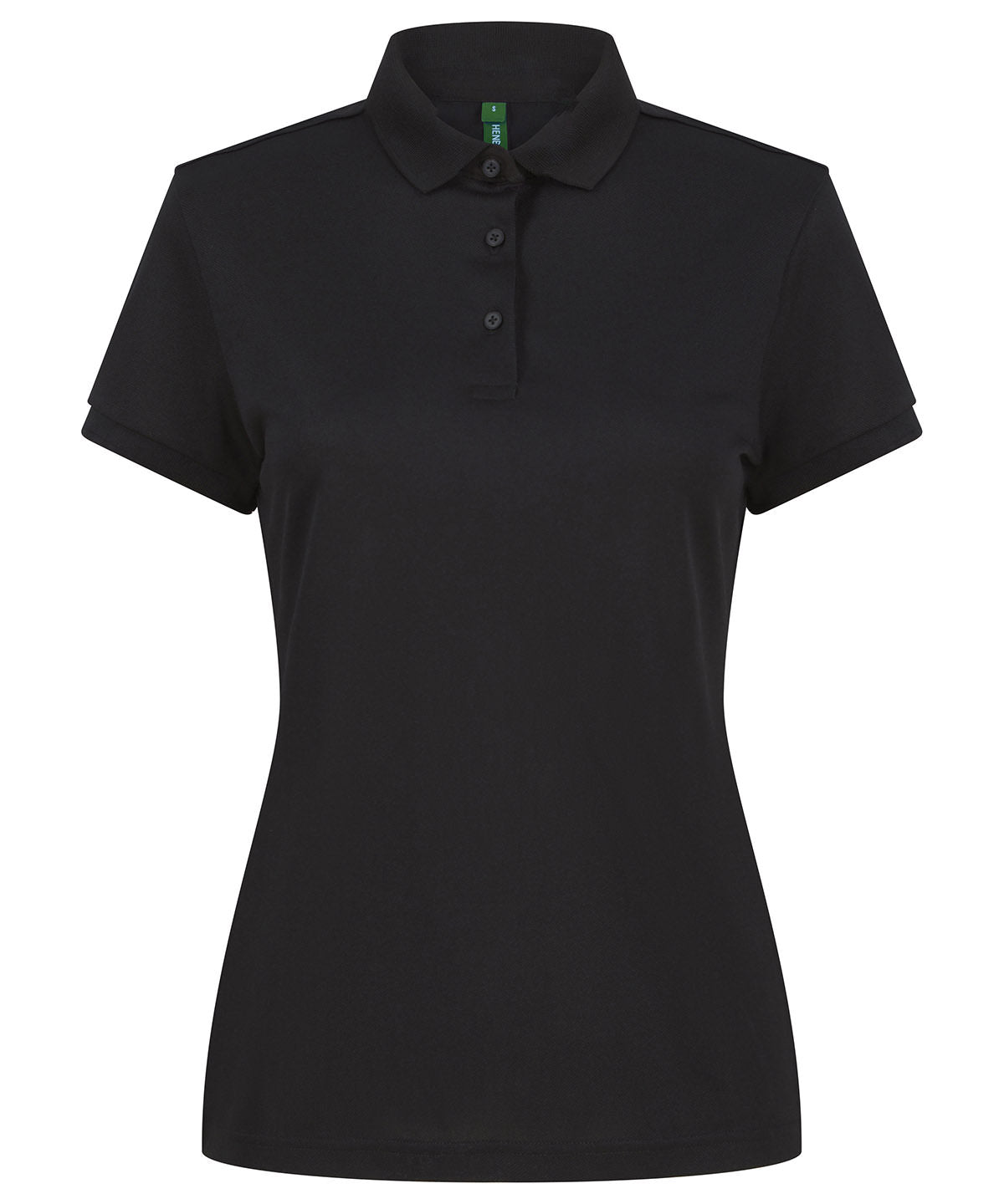 Polos - Miljövänlig dam-pikétröja i återvunnen polyester Black