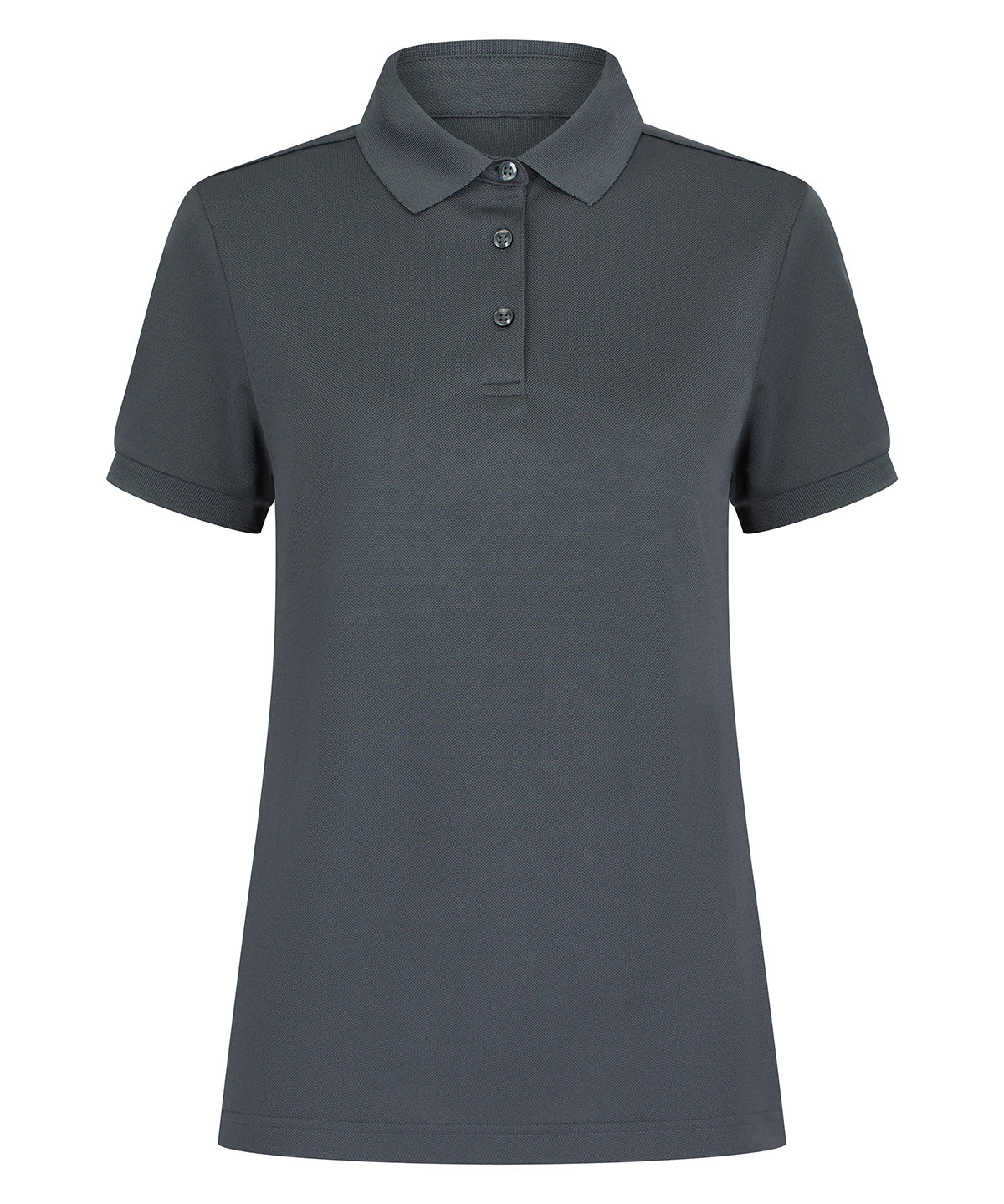 Polos - Miljövänlig dam-pikétröja i återvunnen polyester Charcoal Grey