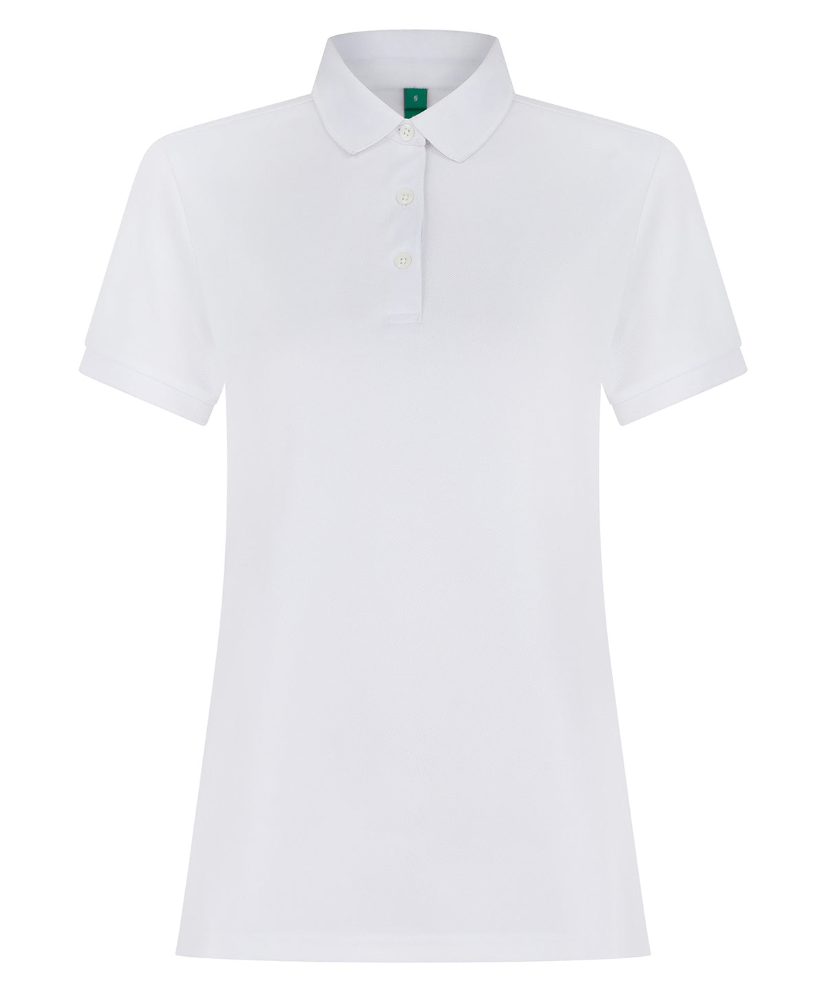 Polos - Miljövänlig dam-pikétröja i återvunnen polyester White