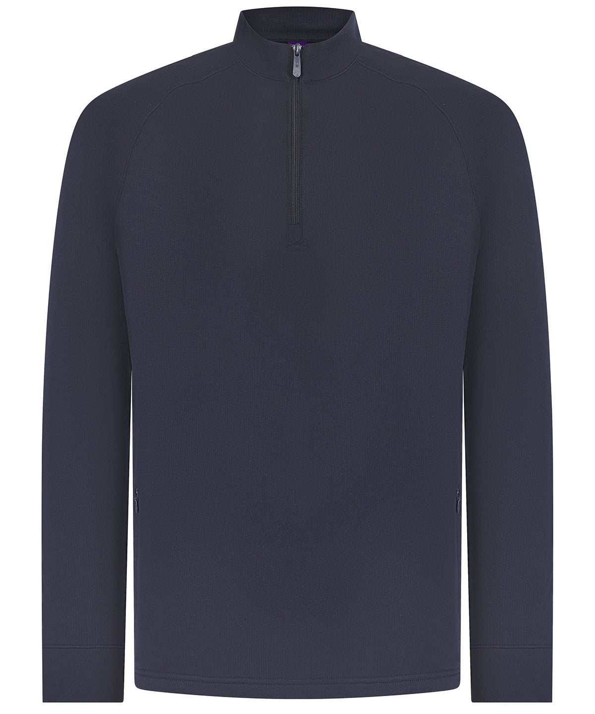 Sweatshirts - Modern och Funktionell 1/4 Zip-Tröja för Vuxna Navy