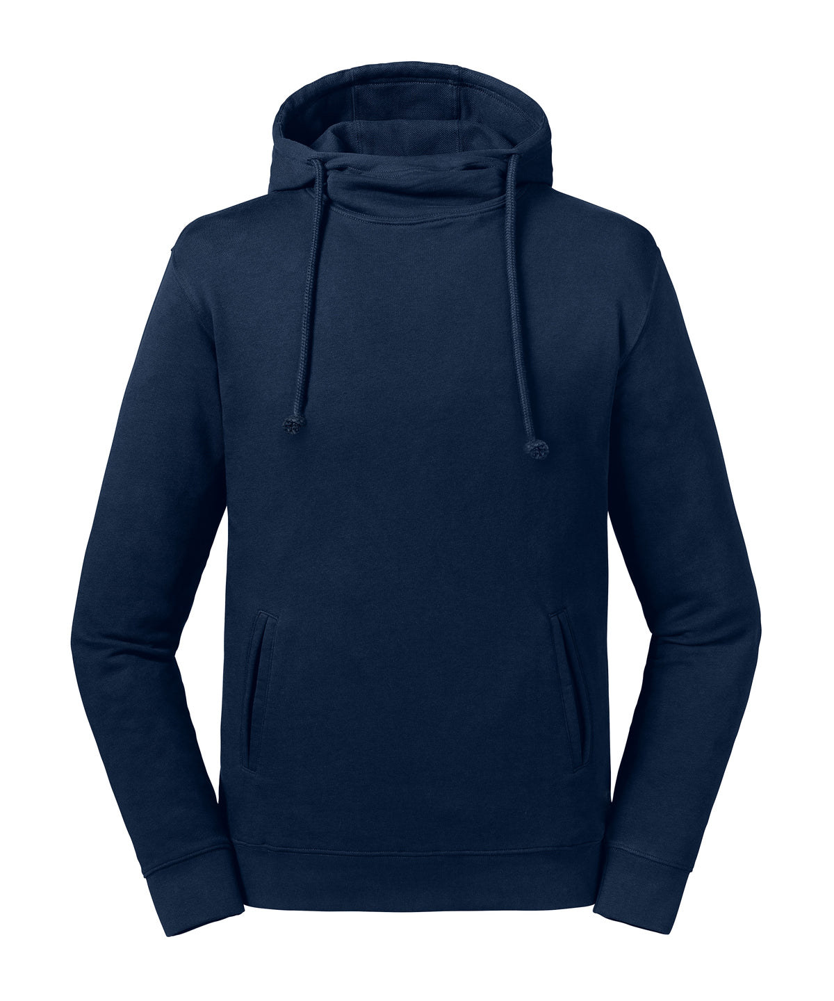 Hoodies - Stilren och Bekväm Hoodie i Organisk Twill-Terry French Navy