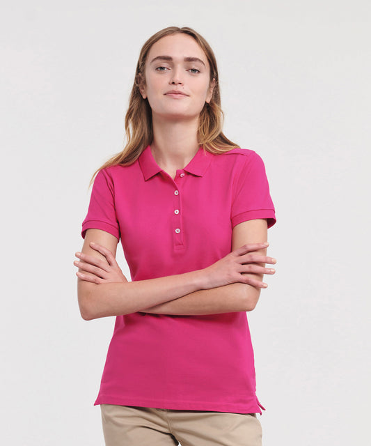 Polos - Elegant Stretchpolo för Damer