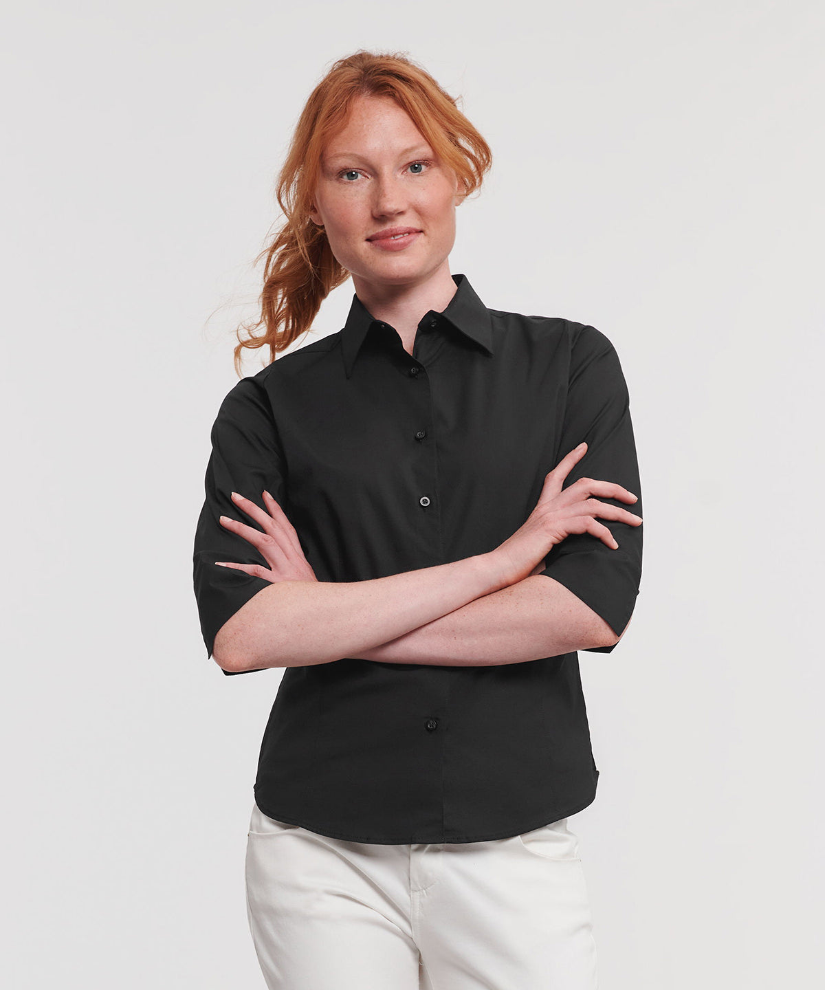 Shirts - Elegant och Lättskött Damblus med Modern Passform