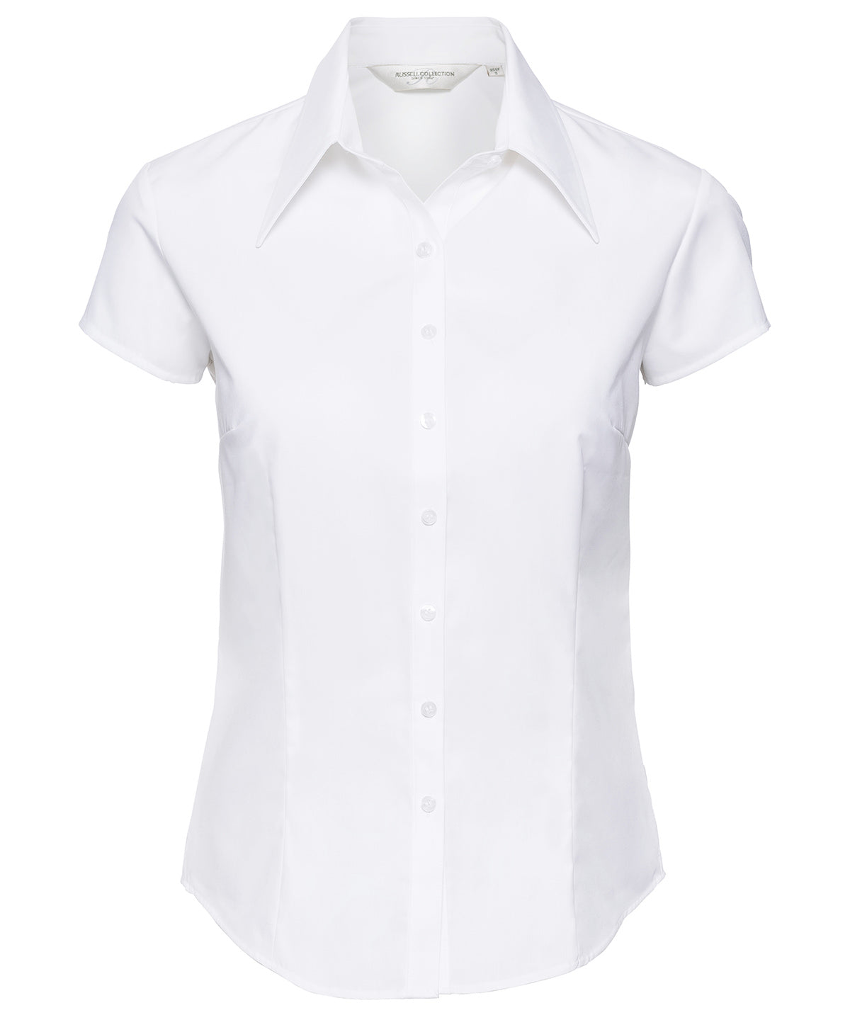 Shirts - Elegant damtopp med kort ärm i Tencel