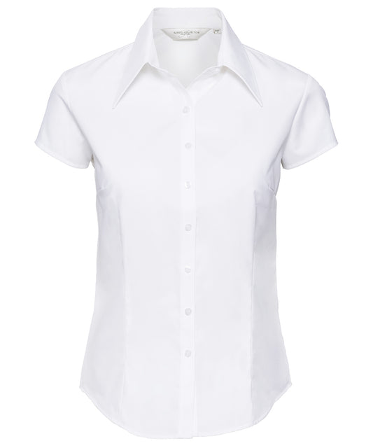 Shirts - Elegant damtopp med kort ärm i Tencel