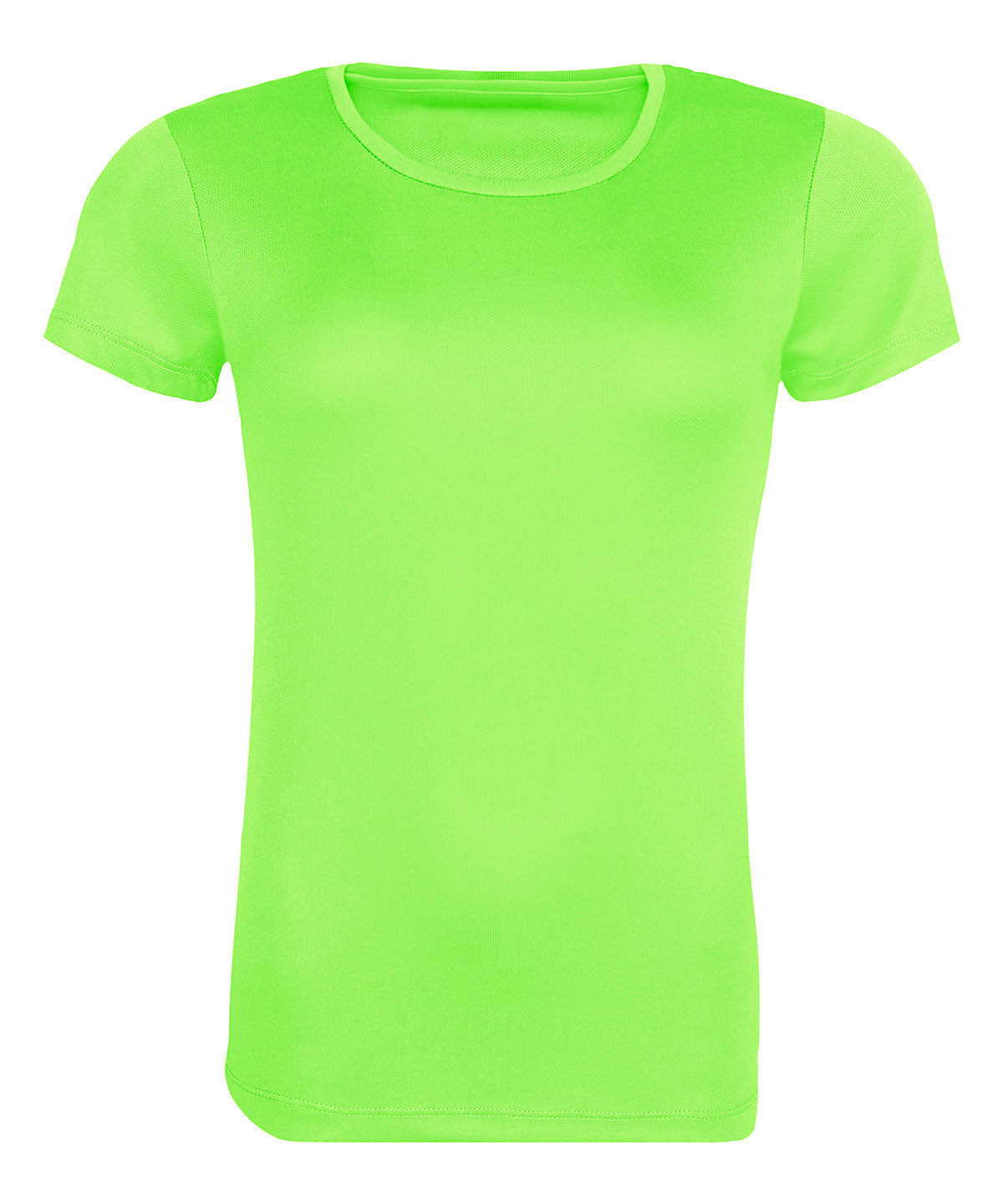 T-Shirts - Återvunnen dam T-shirt Electric Green