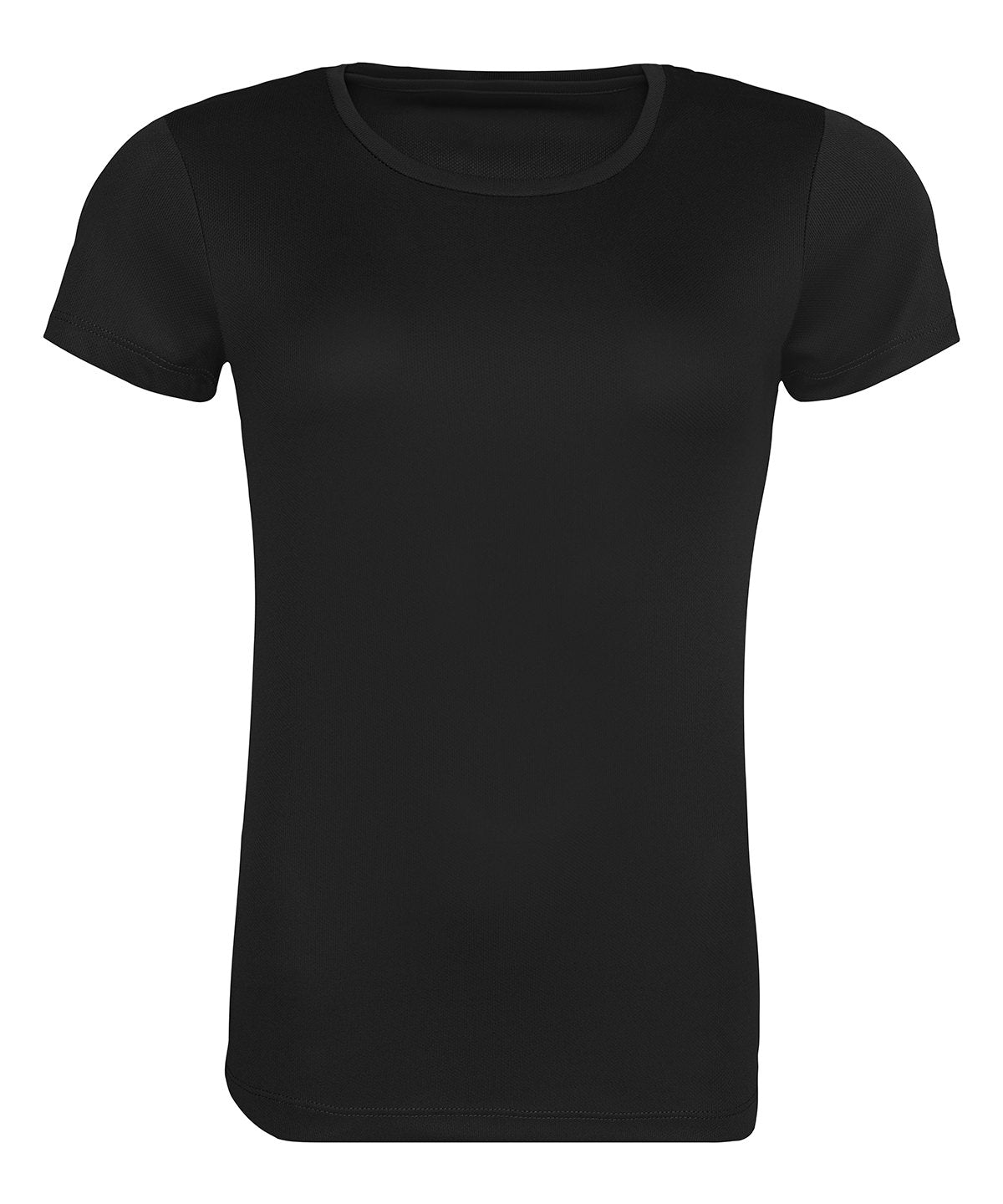 T-Shirts - Återvunnen dam T-shirt Jet Black